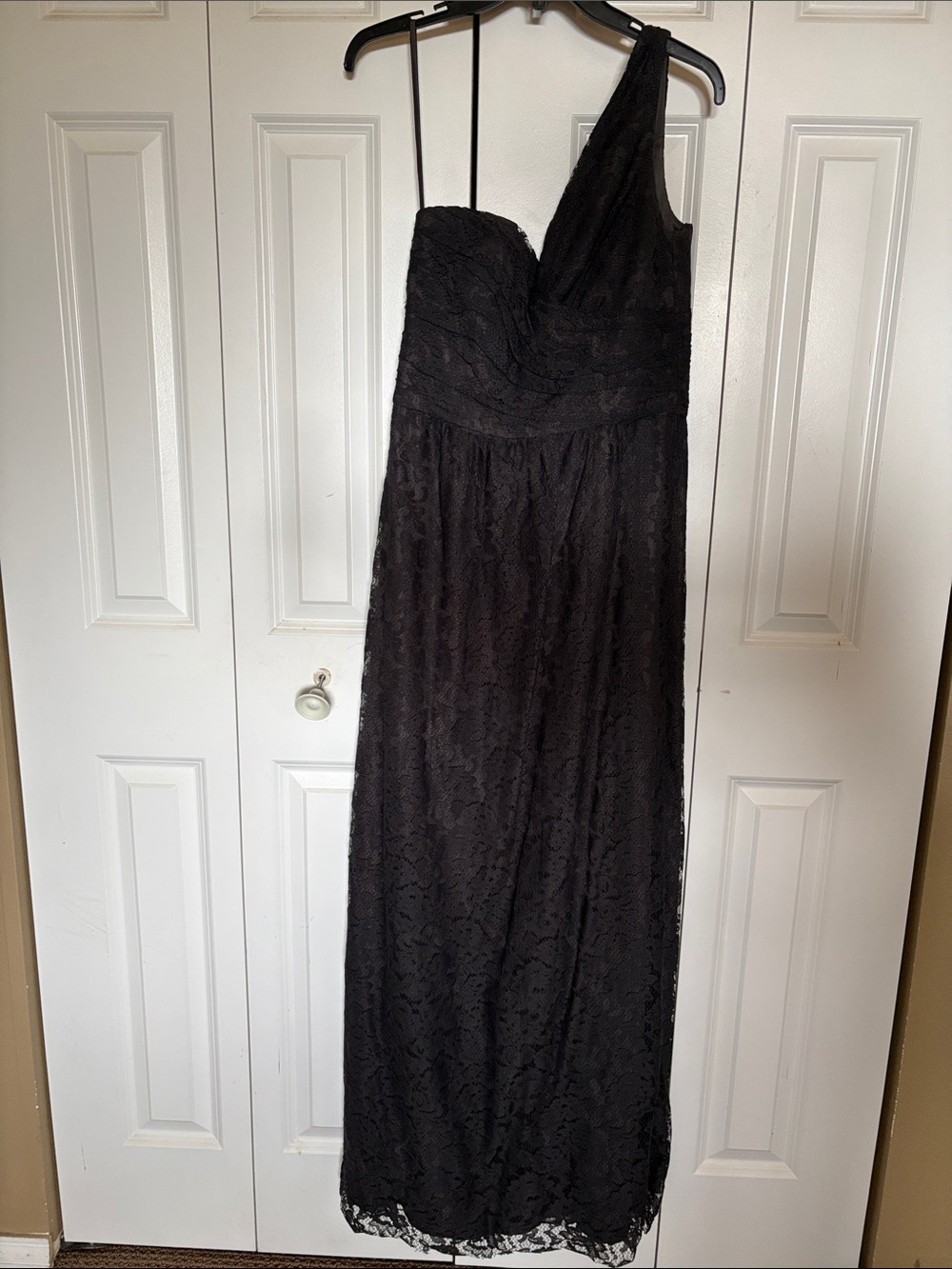 One Shoulder Lace Dress
